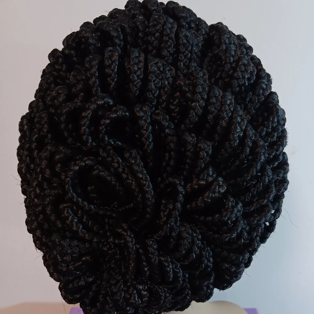 Chic Black Braided Wig